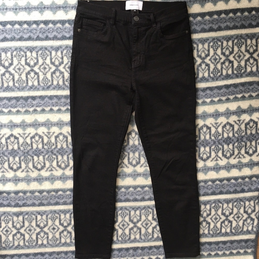 CURRENT/ELLIOTT HIGH WAISTED JEANS
